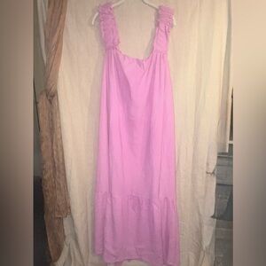 Women’s Pink Sleeveless Maxi Dress - NWOT